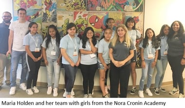 8th graders participate in STEM Workshop at DocuWare